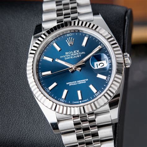 rolex datejust 41 blau listenpreis|rolex datejust 41 specifications.